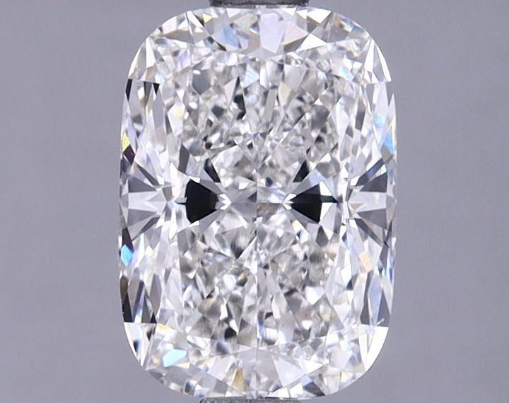 1.57 Carat Elongated Cushion Shaped Excellent Cut VVS2 IGI Certified Lab Grown Diamond