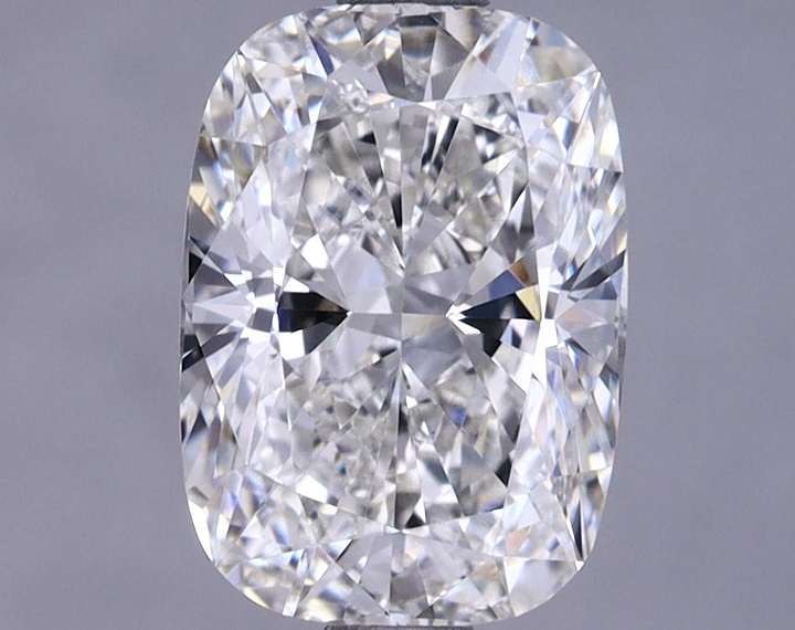 1.64 Carat Elongated Cushion Shaped Excellent Cut VVS2 IGI Certified Lab Grown Diamond