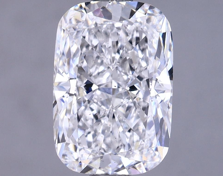 1.65 Carat Elongated Cushion Shaped Excellent Cut VS2 IGI Certified Lab Grown Diamond