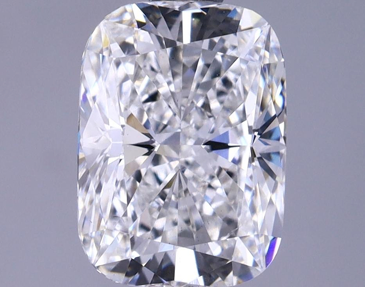 1.45 Carat Elongated Cushion Shaped Excellent Cut VS2 IGI Certified Lab Grown Diamond