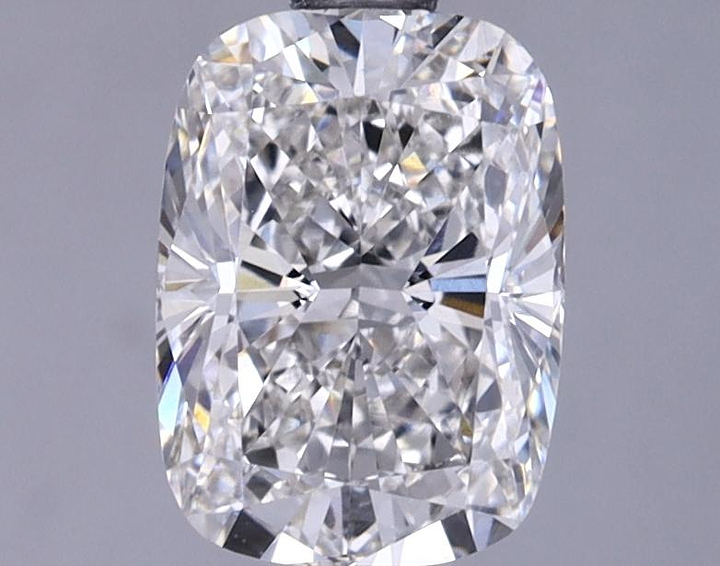 1.58 Carat Elongated Cushion Shaped Excellent Cut VVS2 IGI Certified Lab Grown Diamond