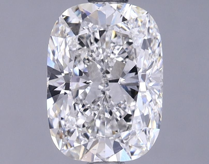 1.64 Carat Elongated Cushion Shaped Excellent Cut VVS2 IGI Certified Lab Grown Diamond