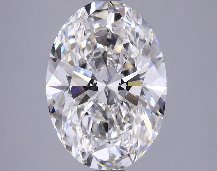 3.68 Carat Oval Shaped Ideal Cut VS2 IGI Certified Lab Grown Diamond