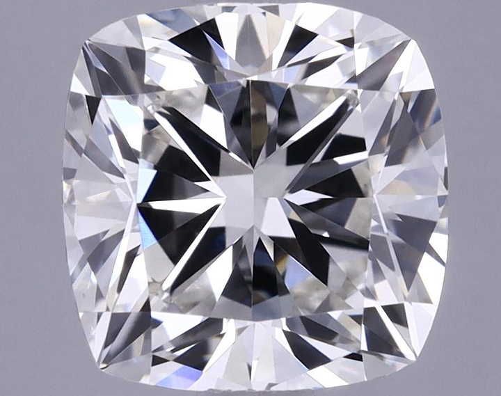 1.59 Carat Cushion Shaped Ideal Cut VVS2 IGI Certified Lab Grown Diamond