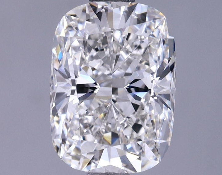 1.41 Carat Elongated Cushion Shaped Excellent Cut VVS2 IGI Certified Lab Grown Diamond