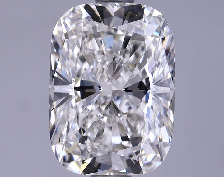 1.77 Carat Elongated Cushion Shaped Excellent Cut VVS2 IGI Certified Lab Grown Diamond