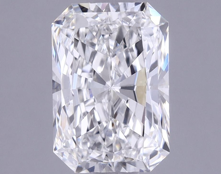 0.96 Carat Radiant Shaped Ideal Cut VVS2 IGI Certified Lab Grown Diamond