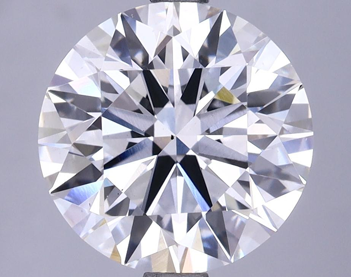 3.61 Carat Round Shaped Ideal Cut VS1 IGI Certified Lab Grown Diamond
