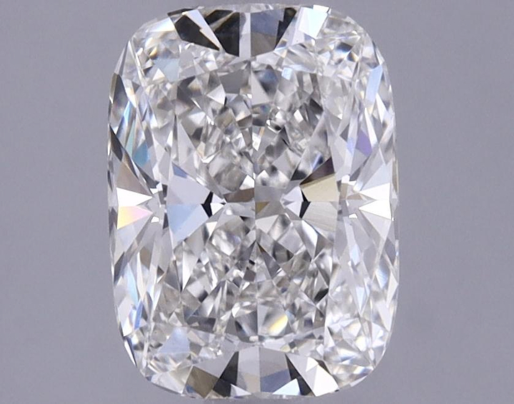 1.32 Carat Elongated Cushion Shaped Excellent Cut VVS2 IGI Certified Lab Grown Diamond