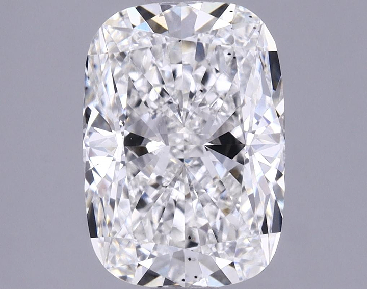 1.58 Carat Elongated Cushion Shaped Excellent Cut VS2 IGI Certified Lab Grown Diamond