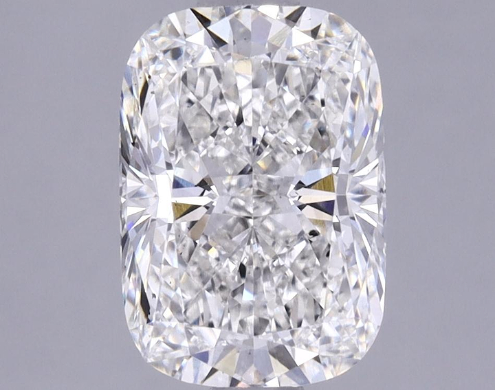 1.57 Carat Elongated Cushion Shaped Excellent Cut VS2 IGI Certified Lab Grown Diamond