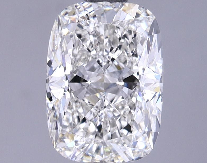 1.55 Carat Elongated Cushion Shaped Excellent Cut VVS2 IGI Certified Lab Grown Diamond
