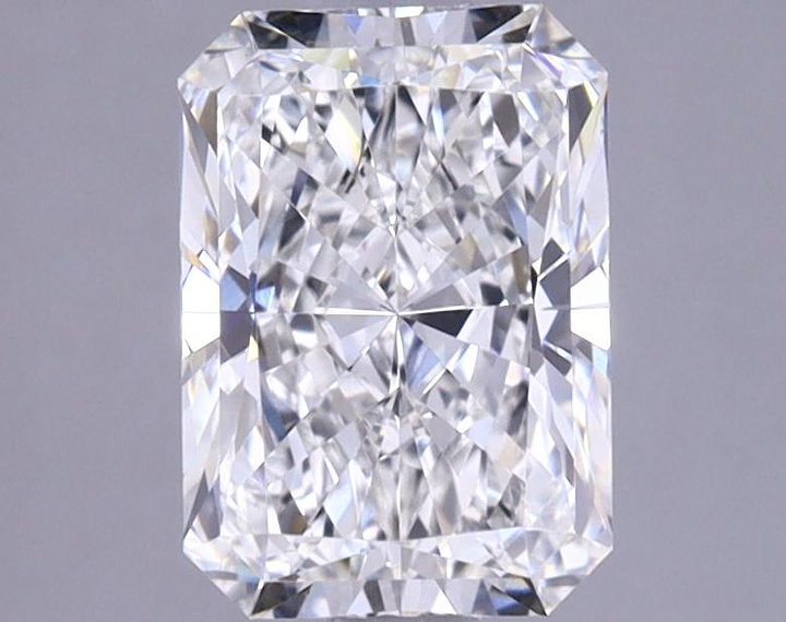 1.35 Carat Radiant Shaped Ideal Cut VVS2 IGI Certified Lab Grown Diamond