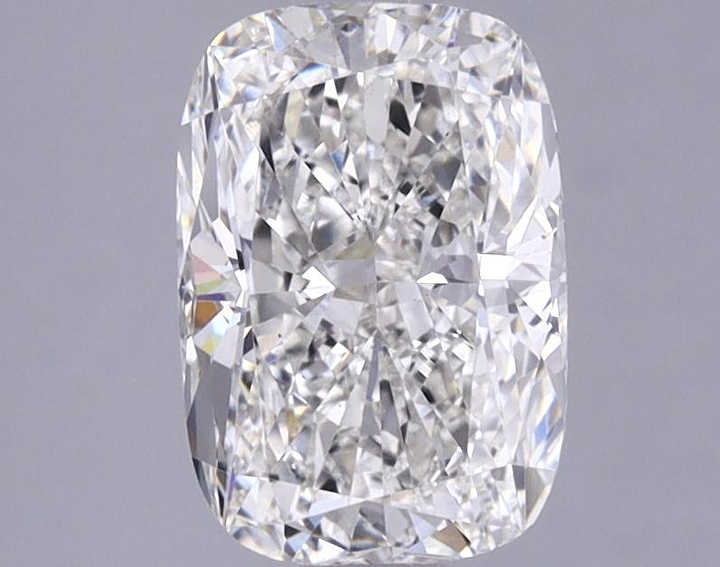 1.58 Carat Elongated Cushion Shaped Excellent Cut VS2 IGI Certified Lab Grown Diamond