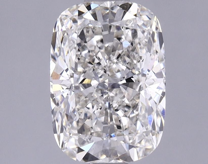 1.45 Carat Elongated Cushion Shaped Excellent Cut VS2 IGI Certified Lab Grown Diamond