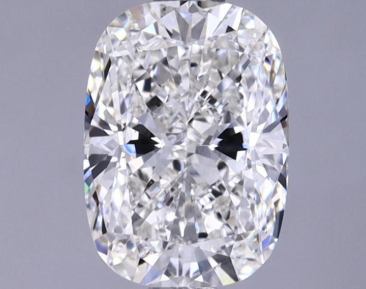 1.48 Carat Elongated Cushion Shaped Excellent Cut VVS2 IGI Certified Lab Grown Diamond