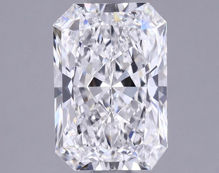 1.24 Carat Radiant Shaped Ideal Cut VVS2 IGI Certified Lab Grown Diamond