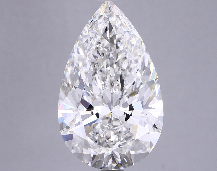 5.32 Carat Pear Shaped Ideal Cut VS2 IGI Certified Lab Grown Diamond