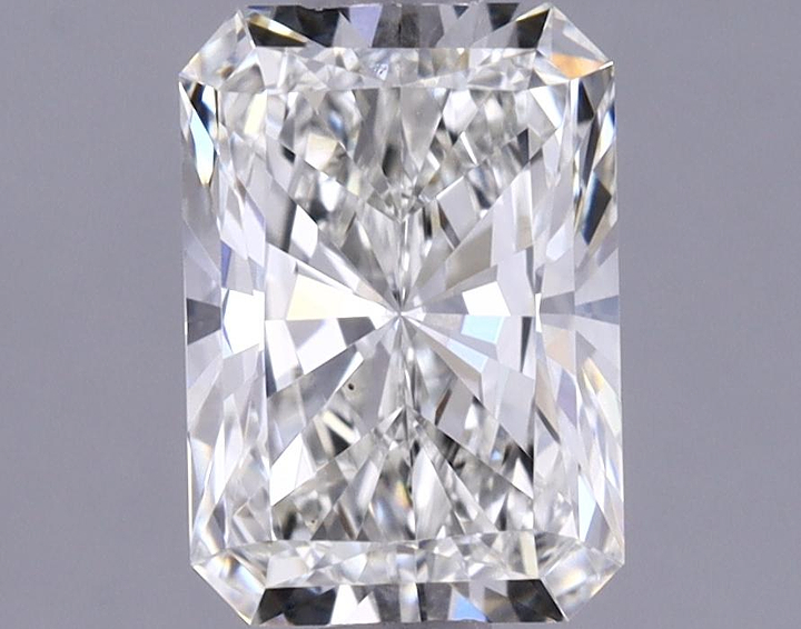 1.11 Carat Radiant Shaped Ideal Cut VVS2 IGI Certified Lab Grown Diamond