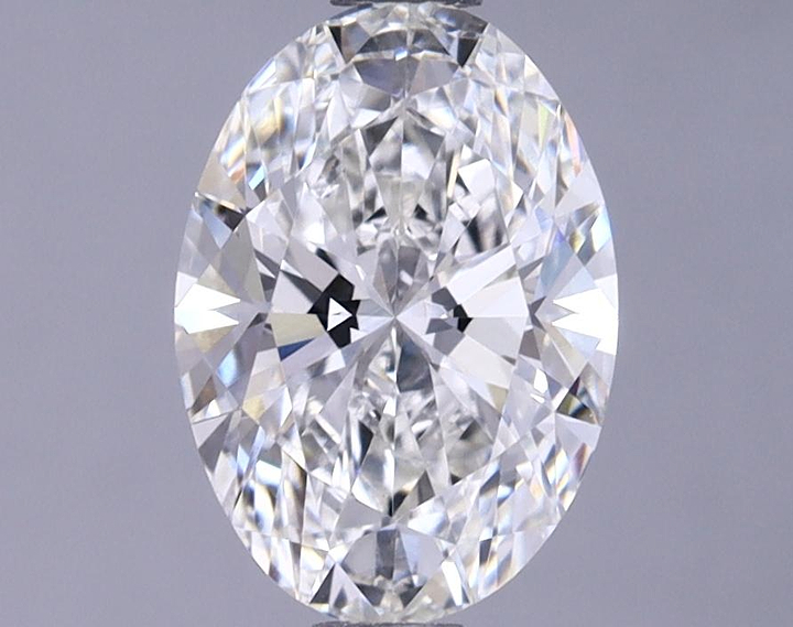 1.37 Carat Oval Shaped Ideal Cut VVS2 IGI Certified Lab Grown Diamond