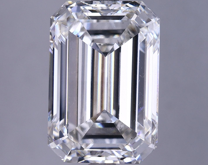 6.37 Carat Emerald Shaped Ideal Cut VS1 IGI Certified Lab Grown Diamond