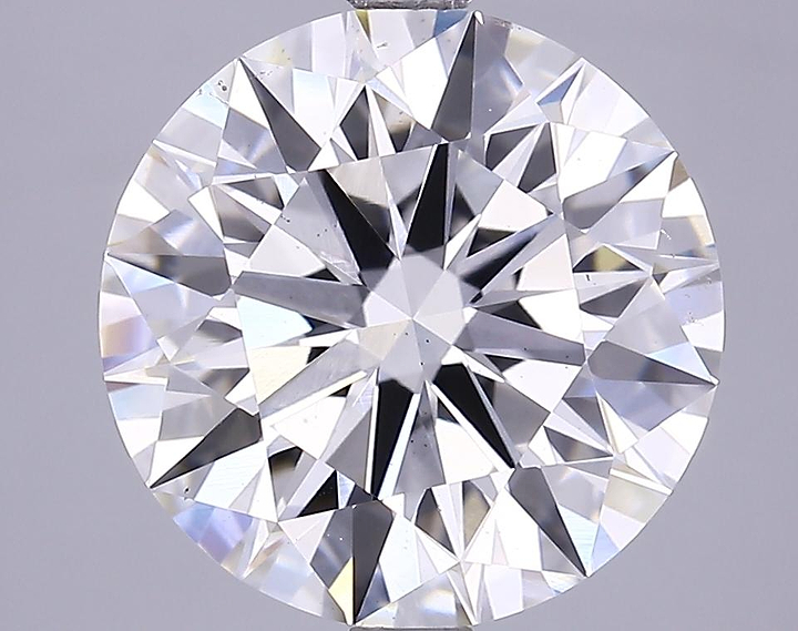 4.9 Carat Round Shaped Ideal Cut VS1 IGI Certified Lab Grown Diamond