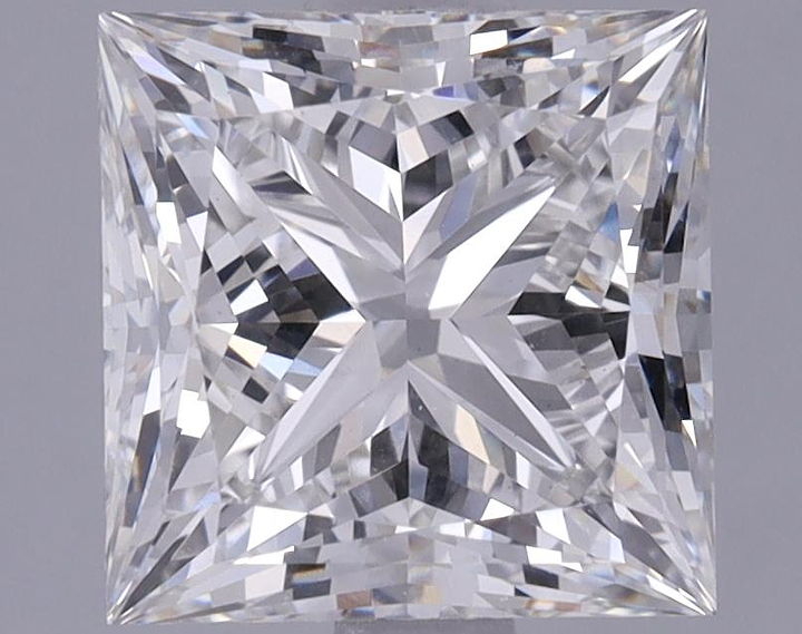 1.91 Carat Princess Shaped Ideal Cut VS1 IGI Certified Lab Grown Diamond