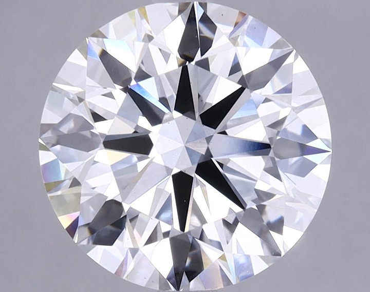 3.57 Carat Round Shaped Ideal Cut VS2 IGI Certified Lab Grown Diamond