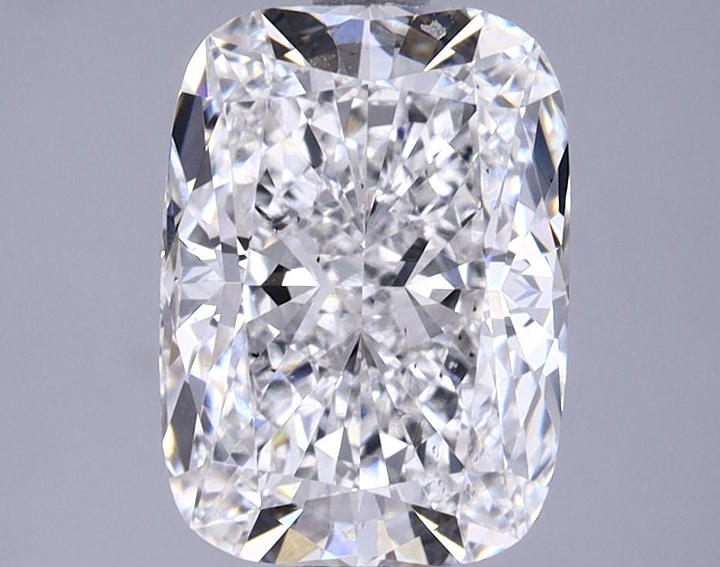 2.7 Carat Elongated Cushion Shaped Excellent Cut SI1 IGI Certified Lab Grown Diamond