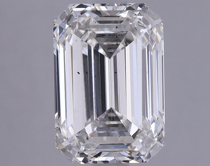 1.93 Carat Emerald Shaped Ideal Cut VS2 IGI Certified Lab Grown Diamond