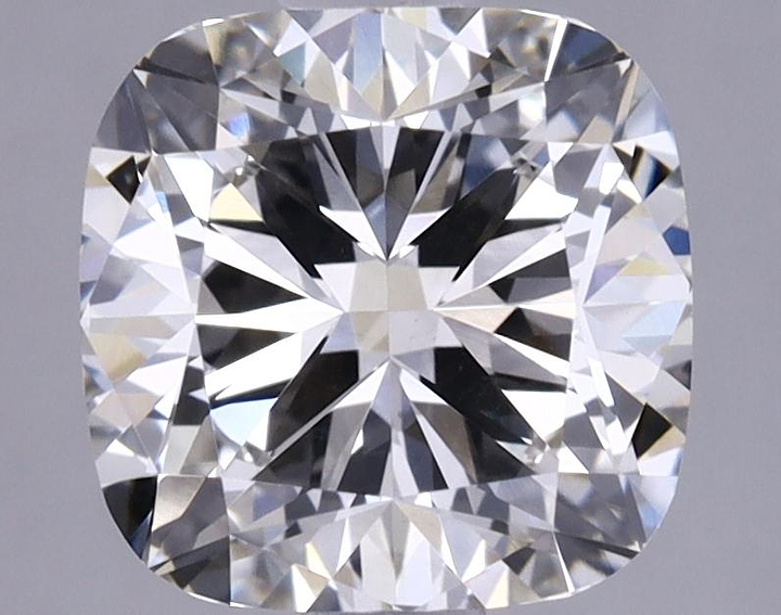 1.53 Carat Cushion Shaped Ideal Cut VVS2 IGI Certified Lab Grown Diamond