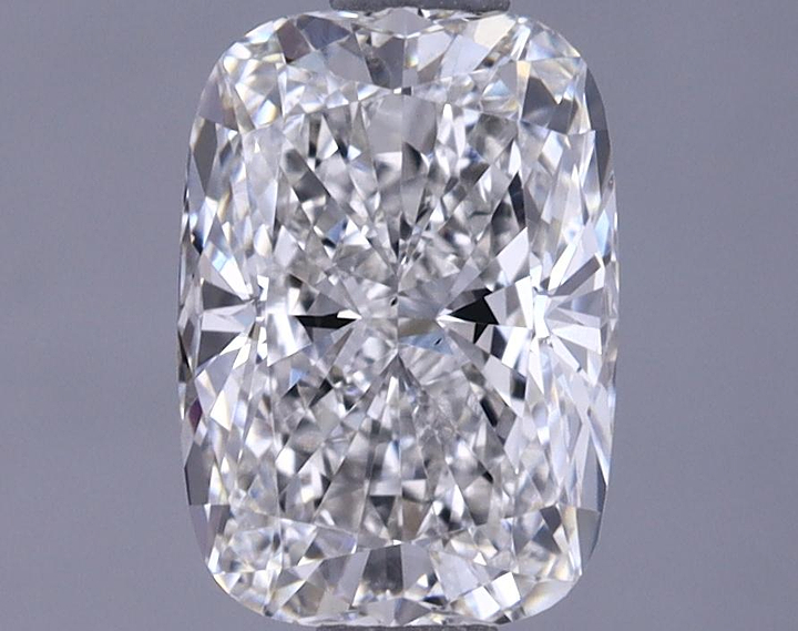 1.33 Carat Elongated Cushion Shaped Excellent Cut VS2 IGI Certified Lab Grown Diamond