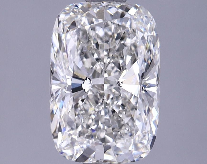1.89 Carat Elongated Cushion Shaped Excellent Cut VS1 IGI Certified Lab Grown Diamond