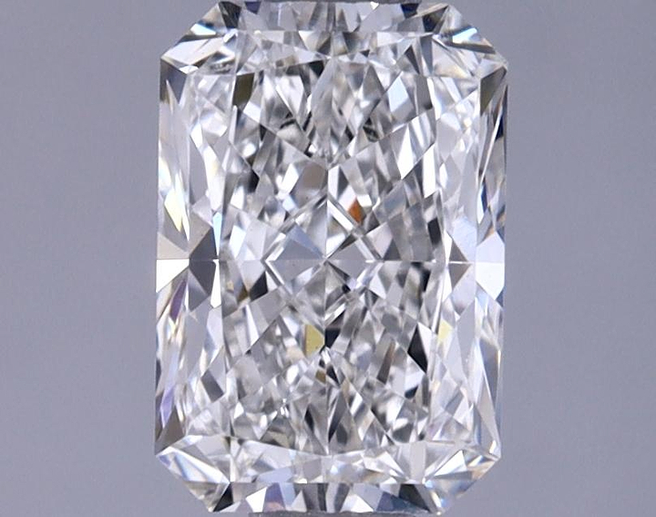 1.01 Carat Radiant Shaped Ideal Cut VVS2 IGI Certified Lab Grown Diamond
