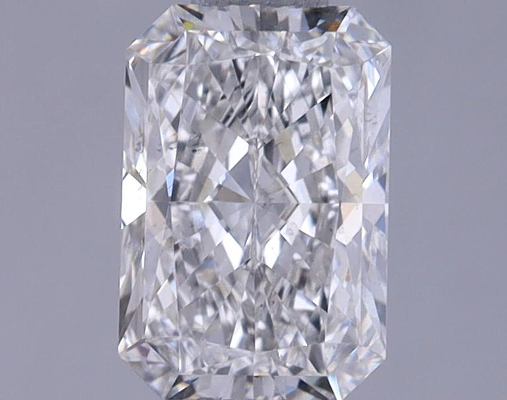 0.86 Carat Radiant Shaped Excellent Cut VS2 IGI Certified Lab Grown Diamond