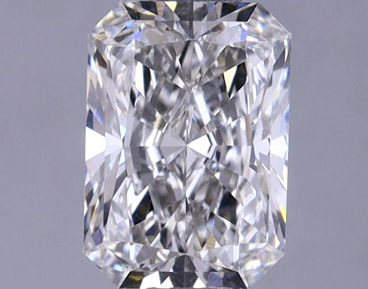 1.08 Carat Radiant Shaped Ideal Cut VVS2 IGI Certified Lab Grown Diamond