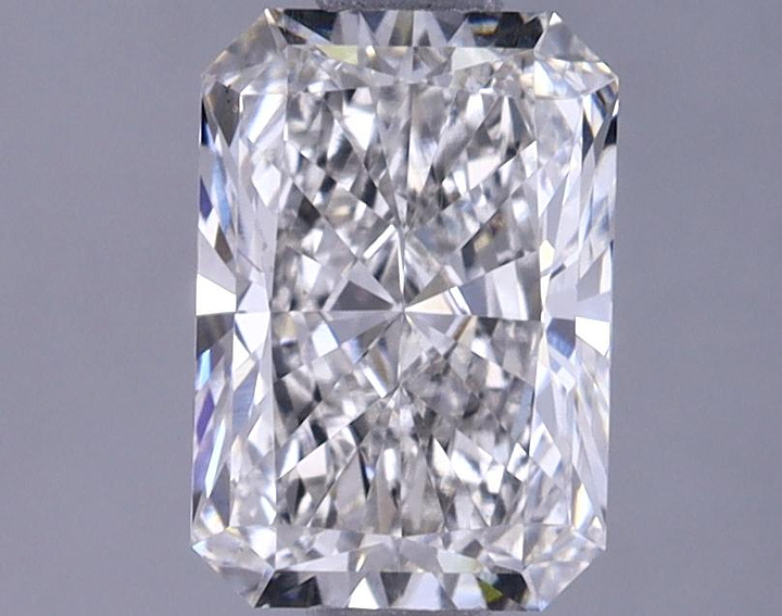 1.25 Carat Radiant Shaped Ideal Cut VS1 IGI Certified Lab Grown Diamond