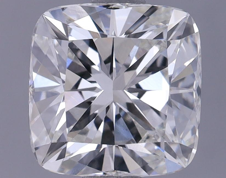 1.65 Carat Cushion Shaped Ideal Cut VVS2 IGI Certified Lab Grown Diamond