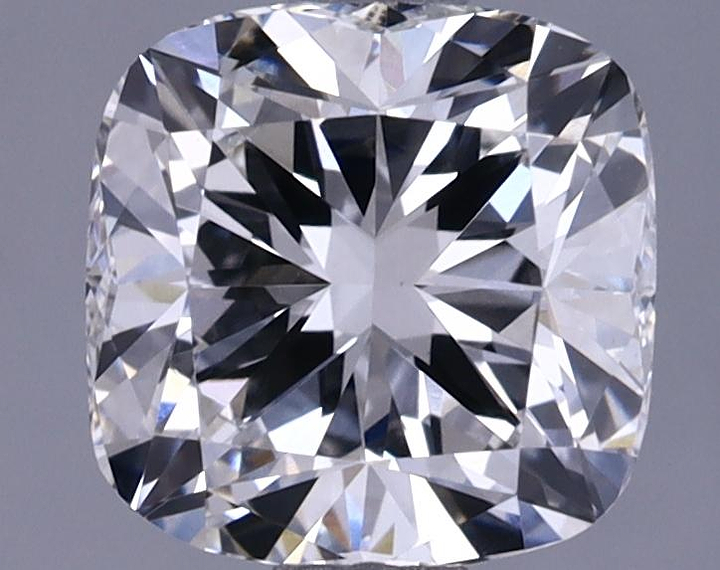 1.41 Carat Cushion Shaped Ideal Cut VVS2 IGI Certified Lab Grown Diamond