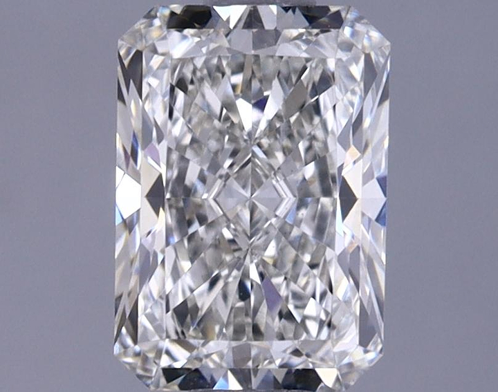 1.06 Carat Radiant Shaped Ideal Cut VVS2 IGI Certified Lab Grown Diamond