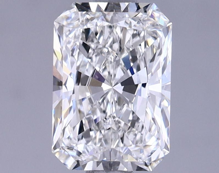 1.2 Carat Radiant Shaped Ideal Cut VVS2 IGI Certified Lab Grown Diamond