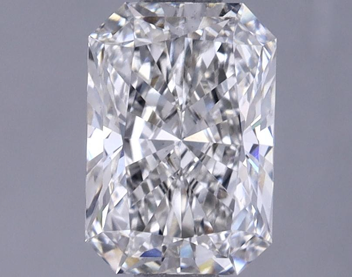 1.24 Carat Radiant Shaped Ideal Cut VVS2 IGI Certified Lab Grown Diamond