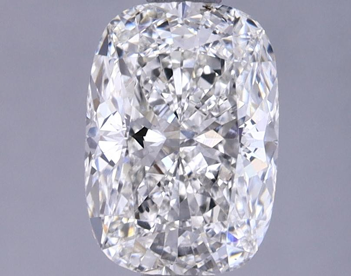 1.51 Carat Elongated Cushion Shaped Excellent Cut VVS2 IGI Certified Lab Grown Diamond