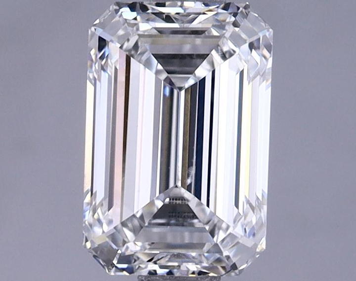 1.29 Carat Emerald Shaped Excellent Cut VS2 IGI Certified Lab Grown Diamond