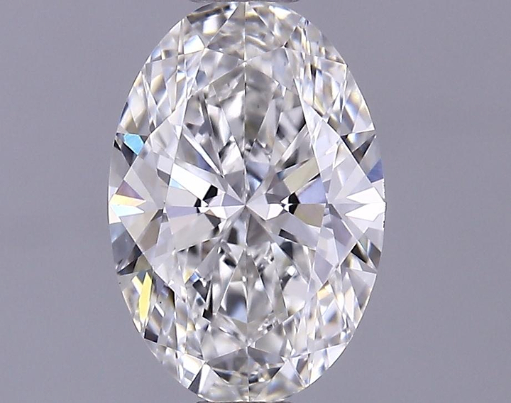 0.85 Carat Oval Shaped Ideal Cut VVS2 IGI Certified Lab Grown Diamond