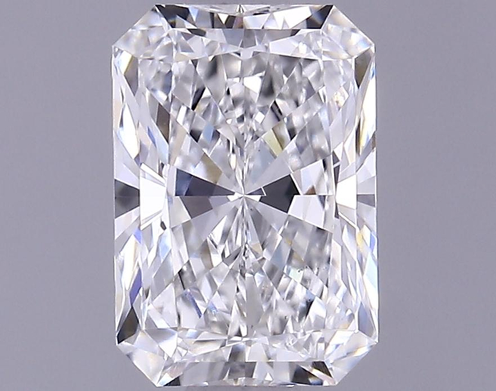 0.93 Carat Radiant Shaped Ideal Cut VVS2 IGI Certified Lab Grown Diamond