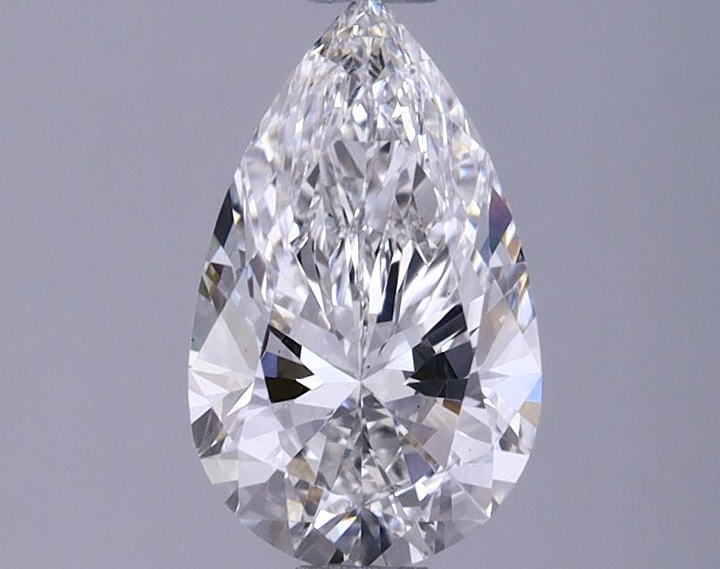 1.23 Carat Pear Shaped Ideal Cut VS1 IGI Certified Lab Grown Diamond