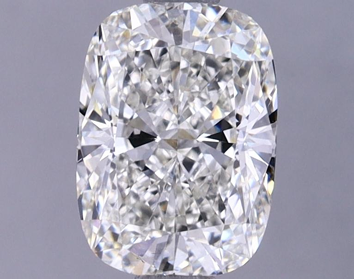 1.46 Carat Elongated Cushion Shaped Excellent Cut VS2 IGI Certified Lab Grown Diamond