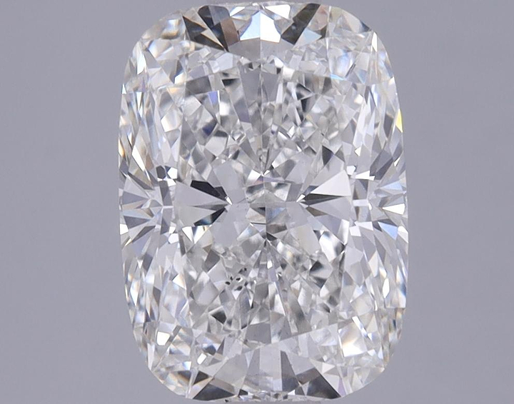 1.62 Carat Elongated Cushion Shaped Excellent Cut VS2 IGI Certified Lab Grown Diamond