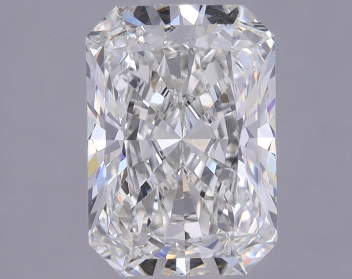 1.28 Carat Radiant Shaped Ideal Cut VVS2 IGI Certified Lab Grown Diamond